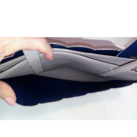 SOLD Kate Spade Magnolia Street Mina taupe leather crossbody satchel purse - Picture 12 of 14